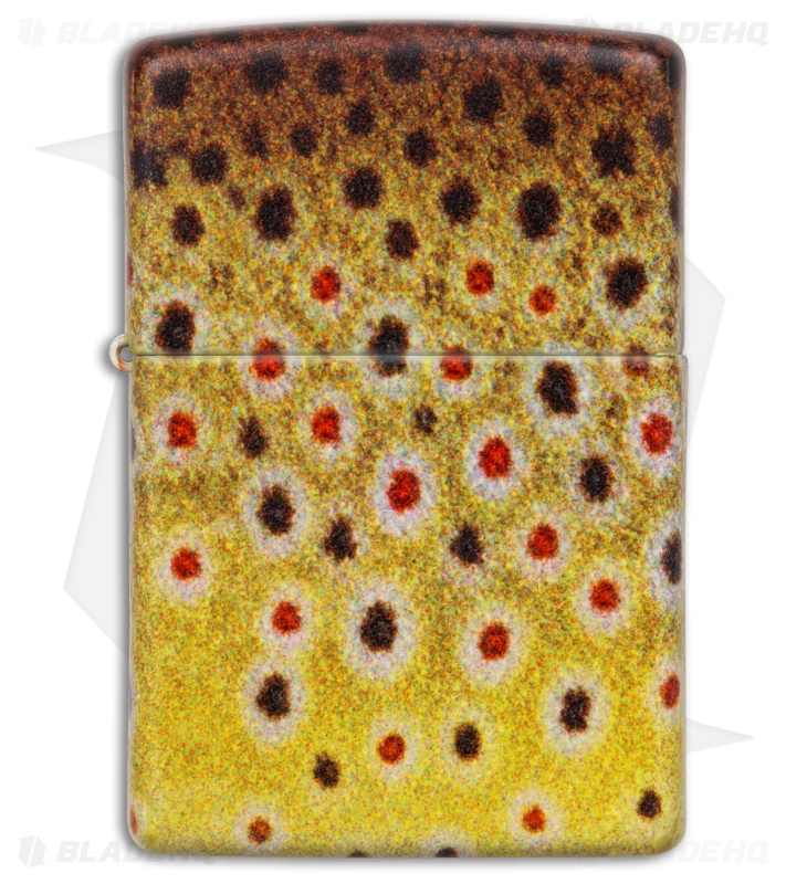 Zippo Brown Trout Lighter