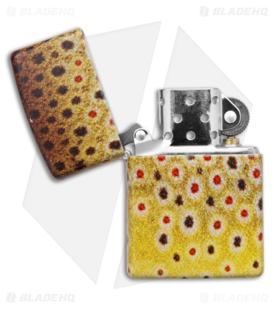 Zippo Brown Trout Lighter