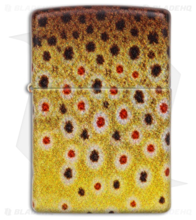 Zippo Brown Trout Lighter