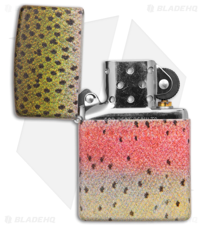 Zippo Rainbow Trout Lighter