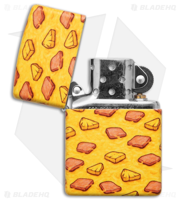 Zippo x Blade HQ Exclusive Glow in the Dark Hawaiian Pizza Lighter