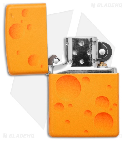 Zippo x Blade HQ Exclusive Glow in the Dark Swiss Cheese Lighter 