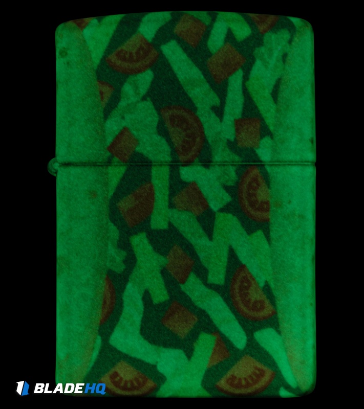 Zippo x Blade HQ Exclusive Glow in the Dark Taco Design Lighter