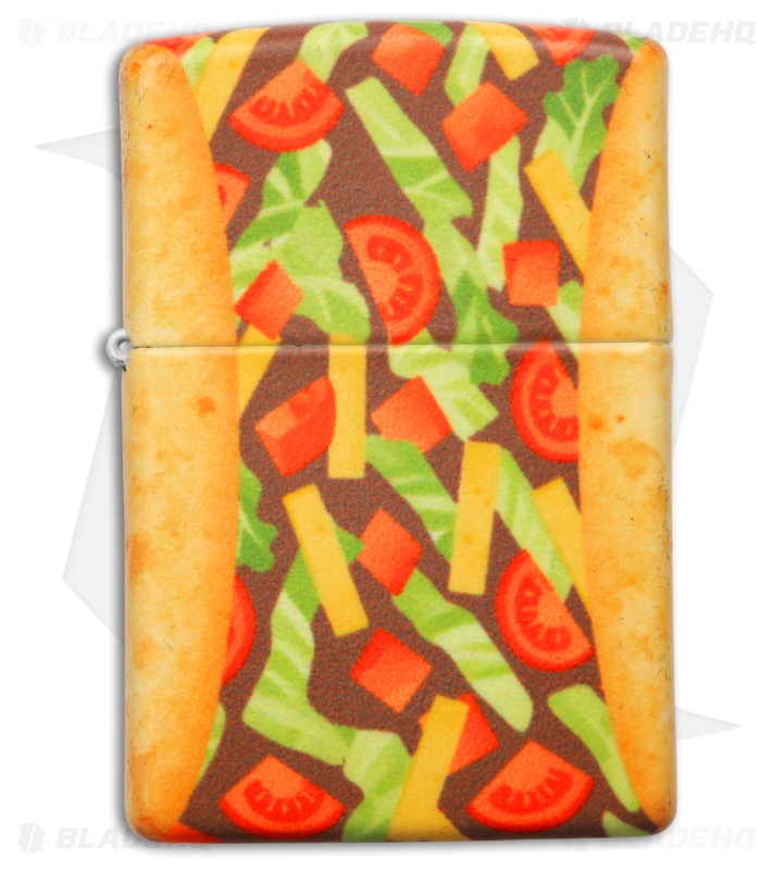 Zippo x Blade HQ Exclusive Glow in the Dark Taco Design Lighter