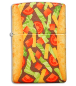 Zippo x Blade HQ Exclusive Glow in the Dark Taco Design Lighter