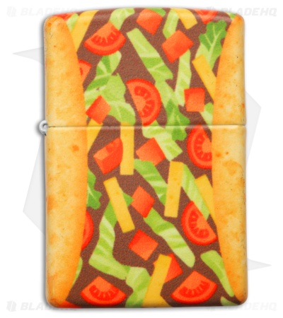 Zippo x Blade HQ Exclusive Glow in the Dark Taco Design Lighter