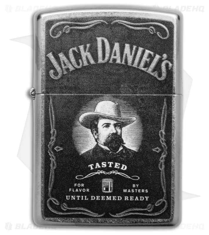 Zippo 207 Jack Daniels Aluminum Lighter - Blade HQ