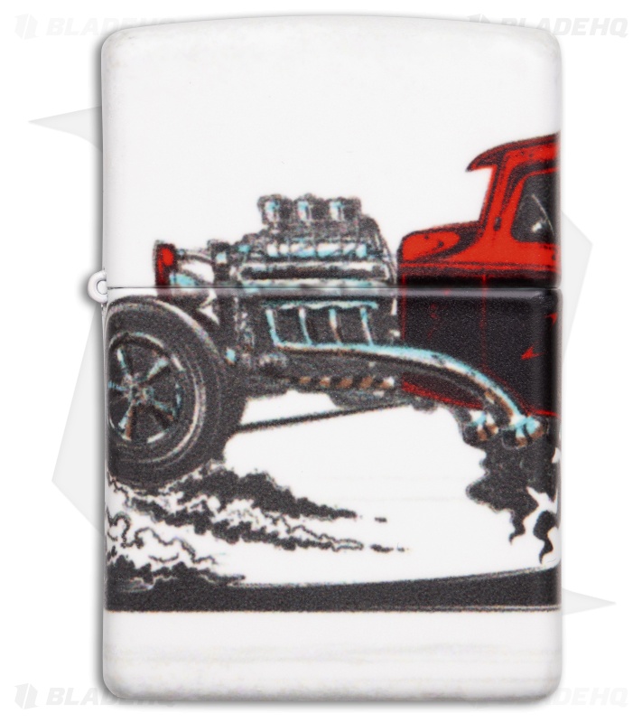 Zippo 49352 Hot Rod Design Aluminum Lighter - Blade HQ