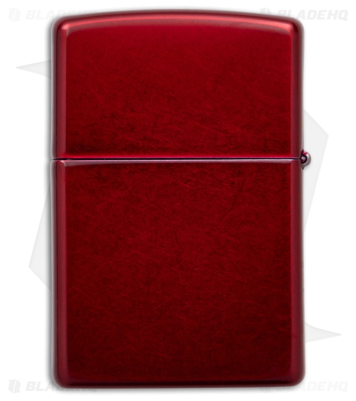 Zippo America 250th Anniversary Candy Apple Red Lighter