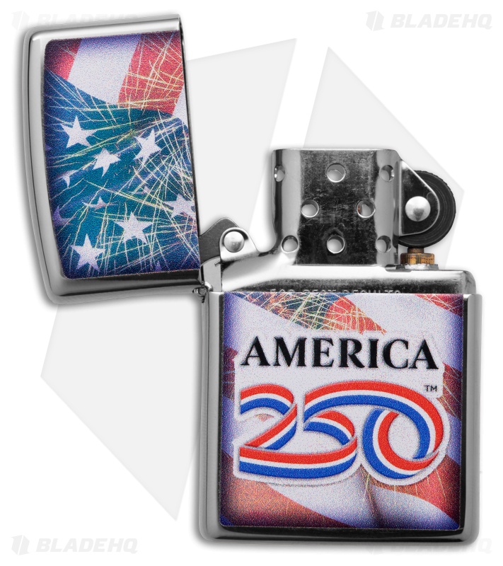 Zippo America 250th Anniversary Champagne Lighter