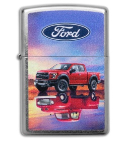 Zippo Ford F-150 Blue/Gray Aluminum Lighter