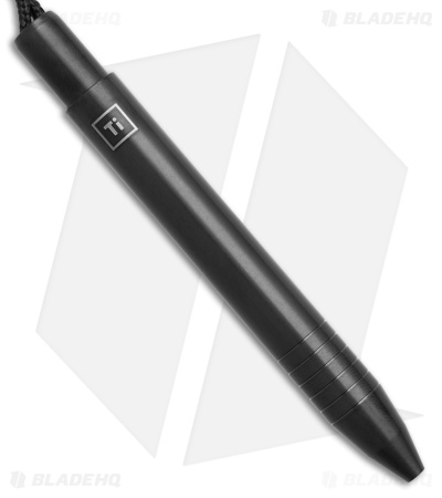 Big Idea Design チタン製万年筆　DLCブラック　FE Big Idea Design Ti Mini Pen - SW Titanium - Blade HQ