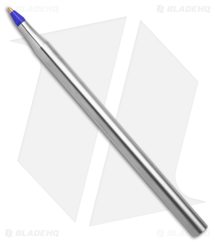 Flytanium Ti Stic Pen Sleeve - Satin Titanium (Blue)