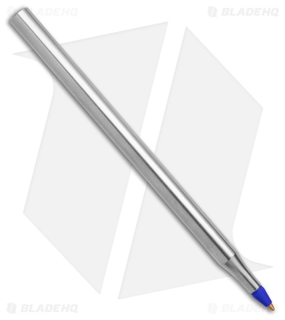 Flytanium Ti Stic Pen Sleeve - Satin Titanium (Blue)