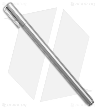 Flytanium Ti Stic Pen Sleeve With Ti Cap - Satin Titanium (Blue)