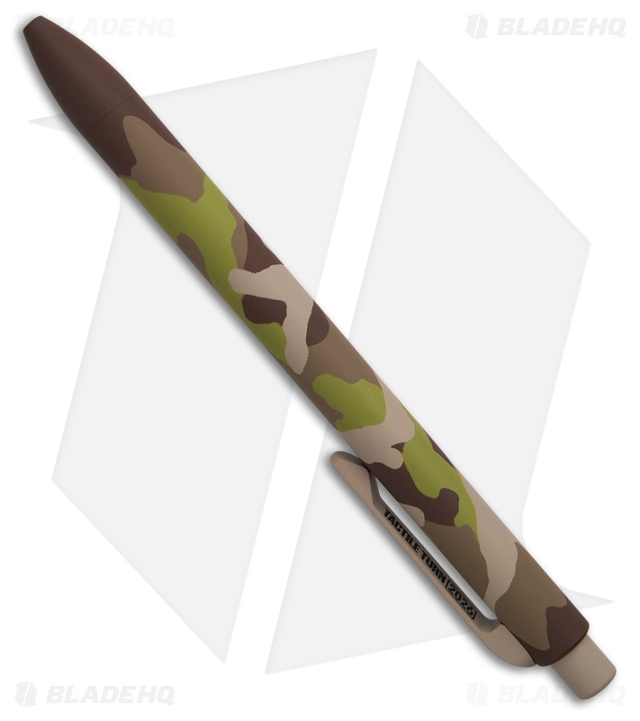 Tactile Turn Side Click (Short) Pen - Titanium Desert Camo