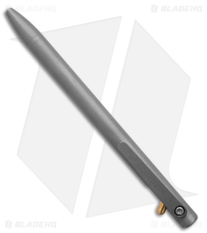 Tactile Turn Slim Switch Pen Titanium Stonewashed Short 