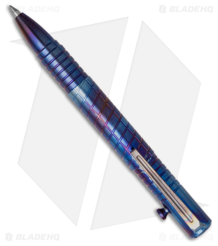 Titaner Titanium Mini Bolt Action Pen - Blue