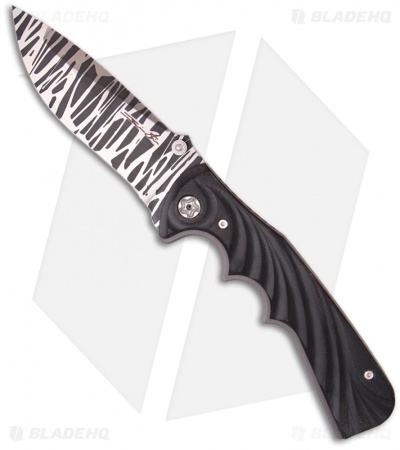 Brian Tighe Spicy Tighe Spring Assisted Knife w/ Black G-10 (4" Stripe)