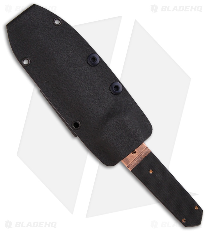Chuck Gedraitis Yakuza Fixed Blade Knife Bronze/G-10 Handle (4.31" Satin)