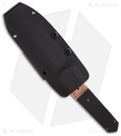 Chuck Gedraitis Yakuza Fixed Blade Knife Bronze/G-10 Handle (4.31" Satin)