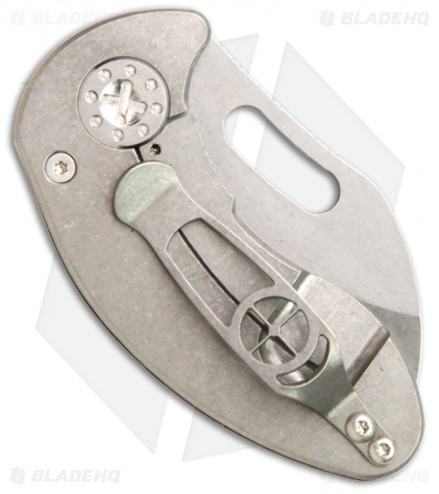Curtiss Custom Knives Nano Framelock Folder Knife Carbon Fiber (1.75" Plain)
