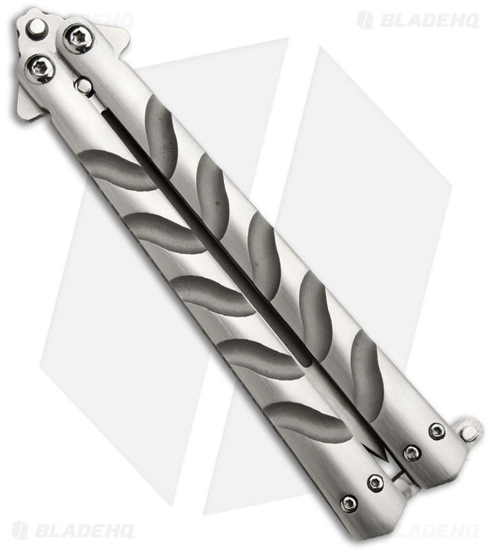 DDR Darrel Ralph Custom Venturi VII Bayonet Butterfly Balisong Knife (4" Satin)