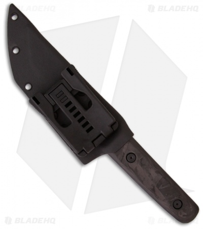 Duane Dwyer Custom Fixed Blade Tanto Knife (5.25" Black)