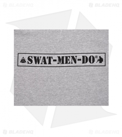 TOPS Knives SWAT-MEN-DO Gray Short Sleeve T-Shirt TS-SMD