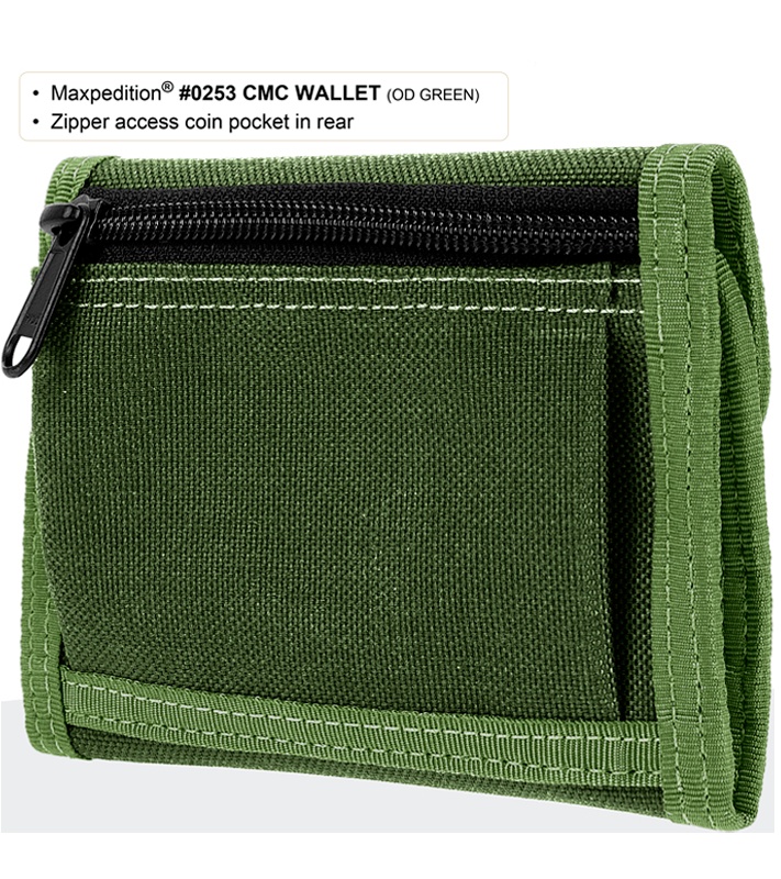 Maxpedition CMC Wallet OD Green 0253G