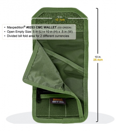 Maxpedition CMC Wallet Black 0253B