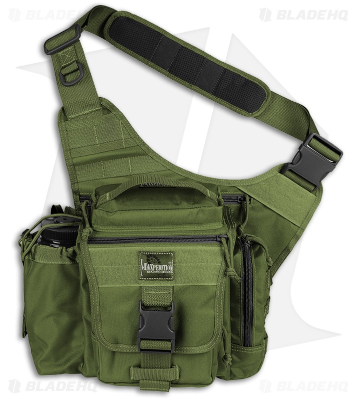 Maxpedition OD Green Jumbo E.D.C. Versipack Shoulder Sling Pack