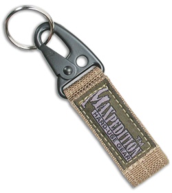 Maxpedition Keyper Khaki Key Retention System w/ Quick Release 1703K