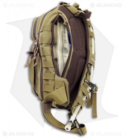 Maxpedition Sitka Gearslinger Khaki Shoulder Utility Pack Hydration Bag 0431K