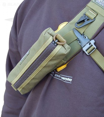 Maxpedition Cocoon Pouch Khaki Utility Case w/ Zipper 3301K