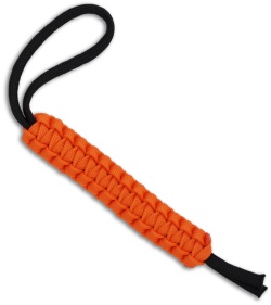 Knot Boys 4" Paracord Lanyard Key Chain (Safety Orange)