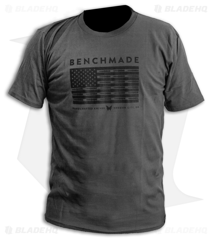 Benchmade Blades and Bars T-Shirt - Gray