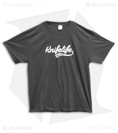 Blade HQ "Knife Life" Gray Short T-Shirt