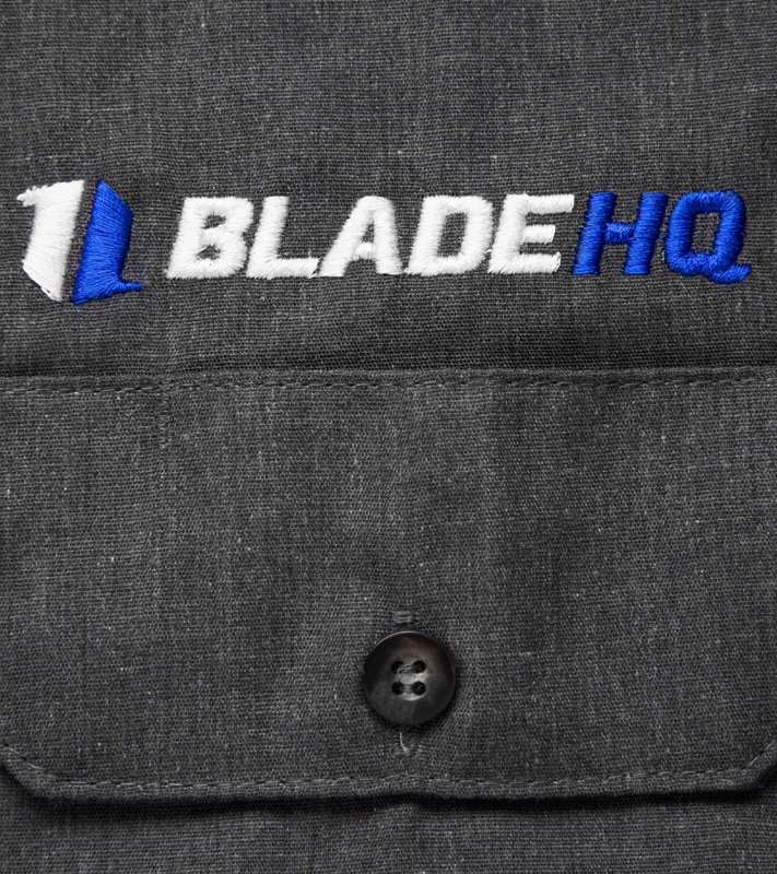 Blade HQ Grease Monkey Shop Shirt (Gray)