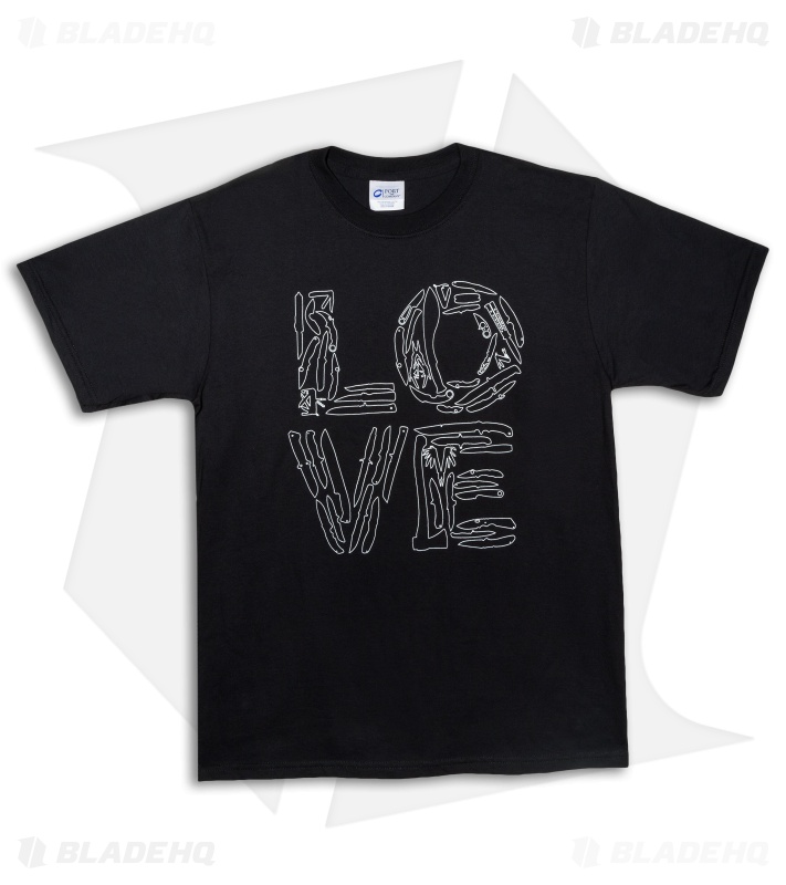 The Late Boy Scout "Knife Love" T-Shirt Black