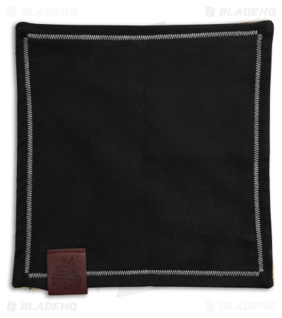 Renegade Provisions Hufflepuff 8X8 Wool Handkerchief W/ Microfiber Backing