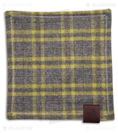 Renegade Provisions Hufflepuff 8X8 Wool Handkerchief W/ Microfiber Backing