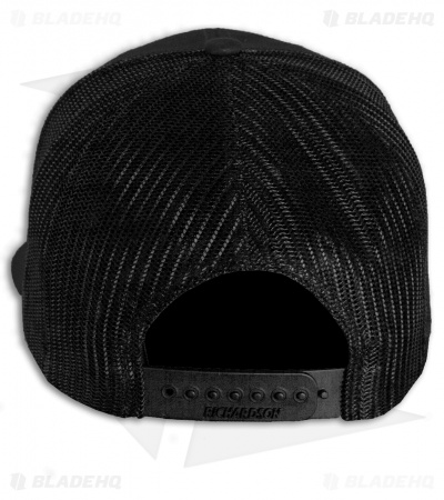 Benchmade Knives Snap Back Mesh Flat Brim Hat w/ Logo - Black