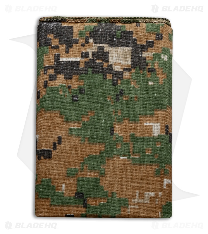Woodland Camo Bandana / Handkerchief (21" x 21")