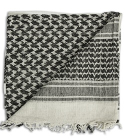 Camcon Shemagh Head Scarf (Black/White) 61010