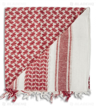 Camcon Shemagh Head Scarf (White/Red) 61020