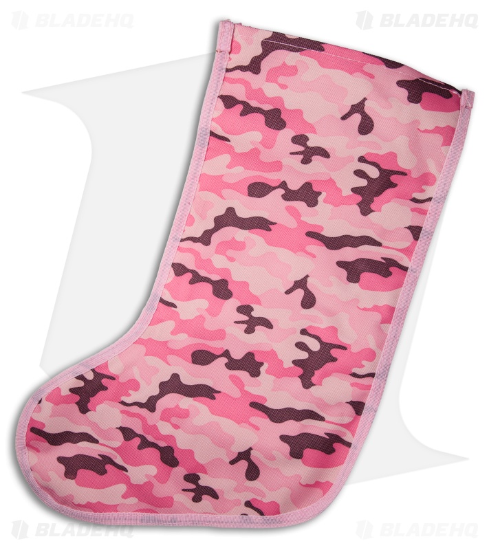 Pink Camo Christmas Stocking 