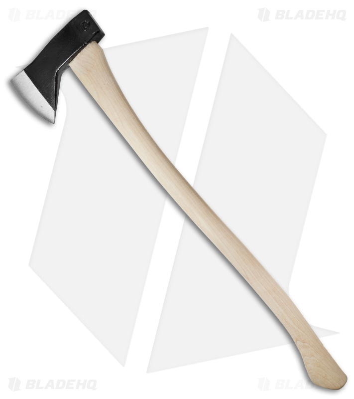 Council Tool 28" Hudson Bay Axe w/Curved Hickory Handle 20HBS28