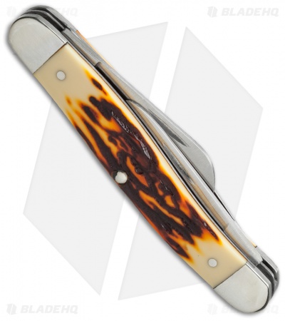 Bear & Son Large Stockman Knife Sim Stag (3" Satin) SD47