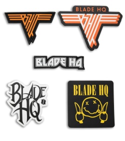 BHQ Legends of Rock Stickers & Patches